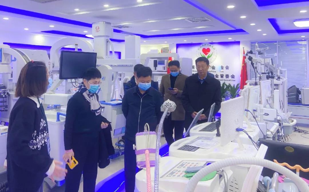 江西省抚州市医保局局长李建明莅临我会洽谈