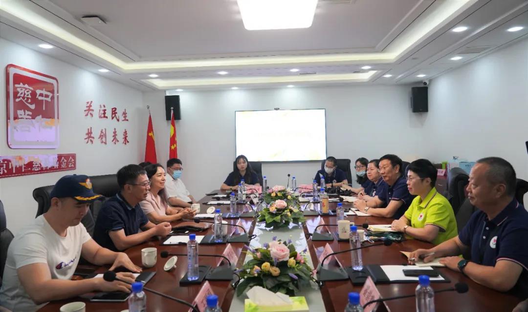 北京市海淀区非遗展示中心（北馆）馆长刘志强一行莅临我会洽谈工作