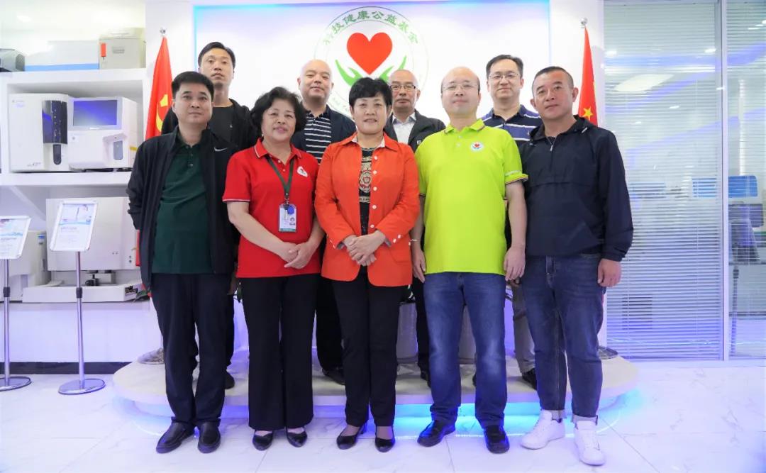 河北景县人大常委会副主任王志荣莅临我会洽谈工作