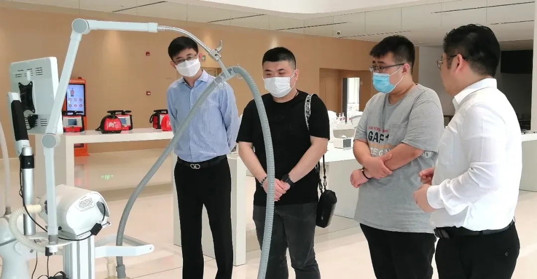 我会设备督导部张晨主任一行到访江苏鱼跃医疗设备股份有限公司