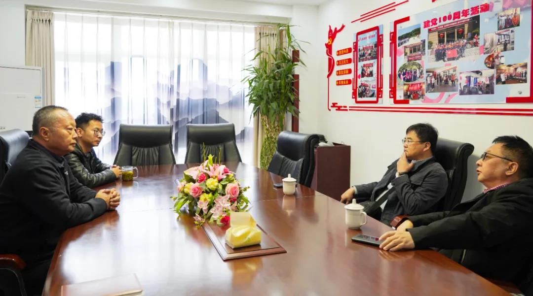 北京喜莱福国际母婴护理服务有限公司董事长宋建波莅临我会洽谈