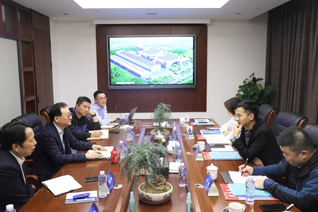 我会李灶主任一行参观考察南京诺源医疗器械有限公司