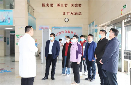蔡理事长一行前往淄博高新区调研并召开座谈会